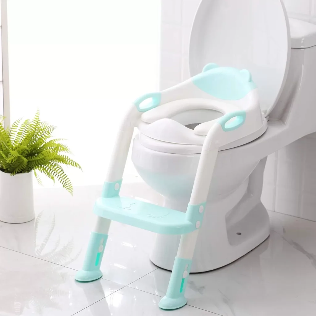 SKYROKU Potty Training Seat with Step Stool Ladder 1 jpg
