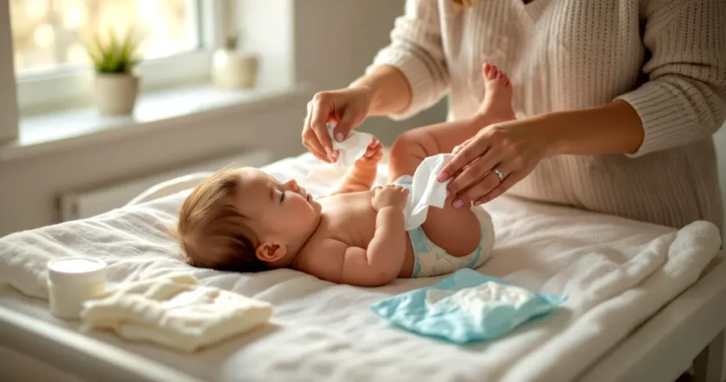 Newborn Diapering